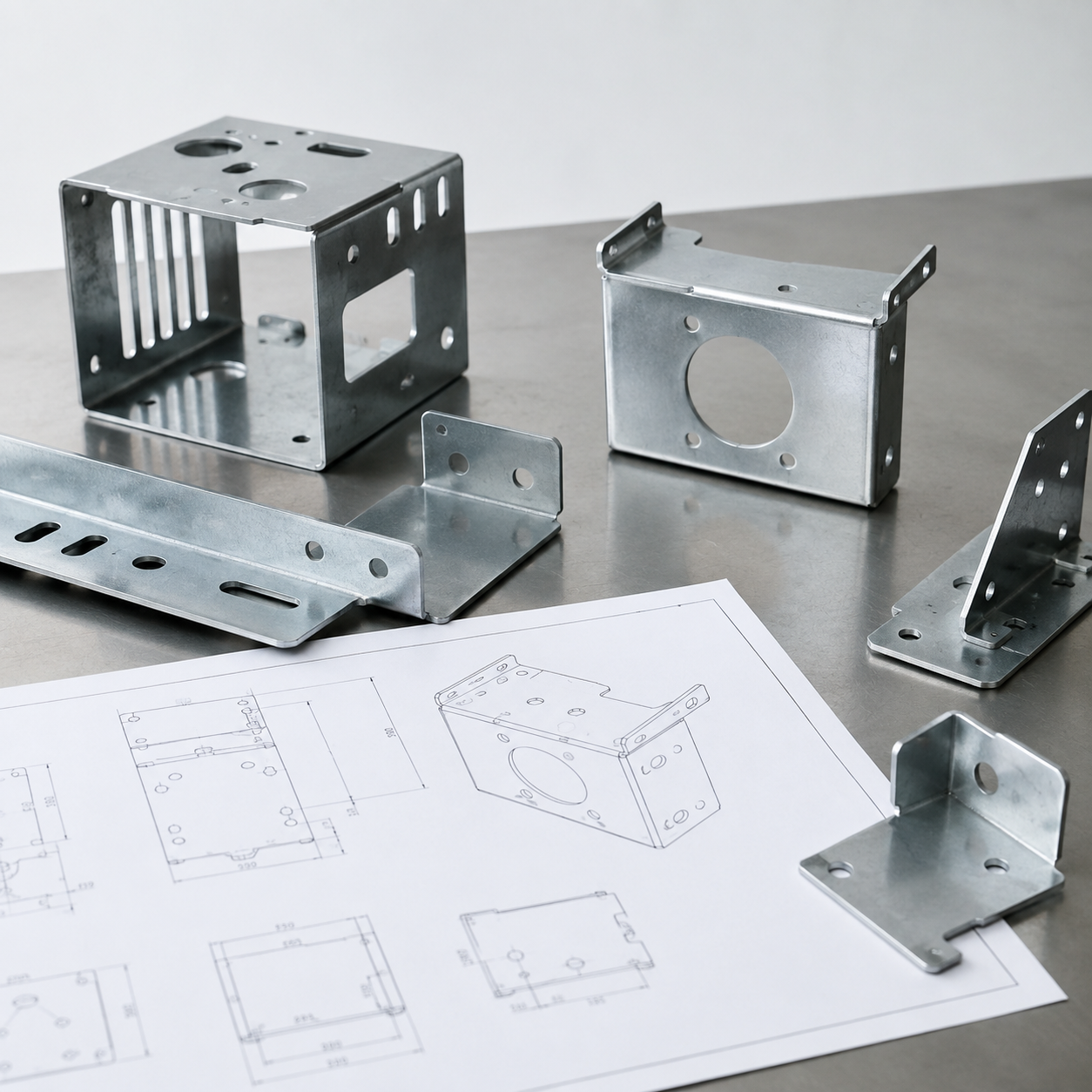 Gia công inox, thép theo bản vẽ
